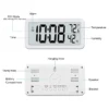 KIPRUN Digital Alarm Clock