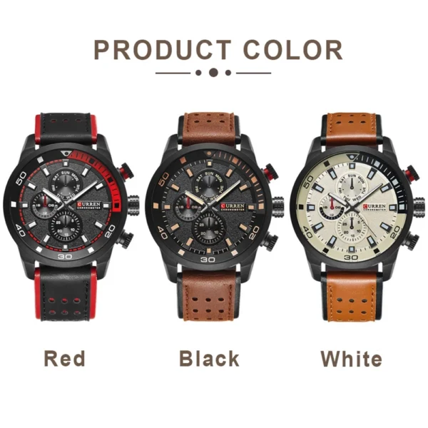 Random CURREN 8250 Quartz Watch