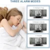 Projection Mirror Alarm Clock