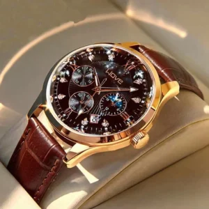 WOVE Men Leather Watch