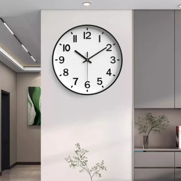 Random Silent Modern Wall Clock 30cm