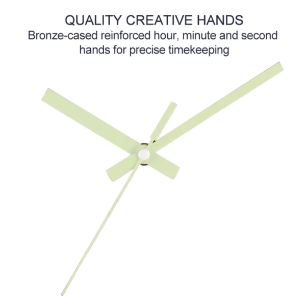 Luminous Wooden Wall Clock 30cm