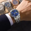 Men Dual Calendar Quartz Watch