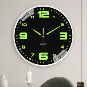 Random Glow In The Dark Wall Clock