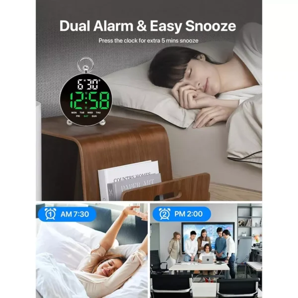 LED Digital Alarm Clock