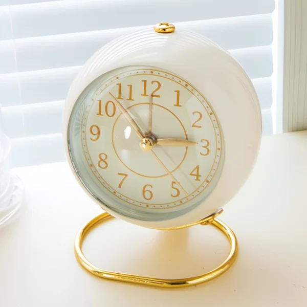 Non Ticking Silent Alarm Clock