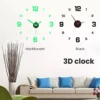 Random 3D Luminous DIY Wall Clock