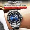 Men Stainless Steel Quartz Watch