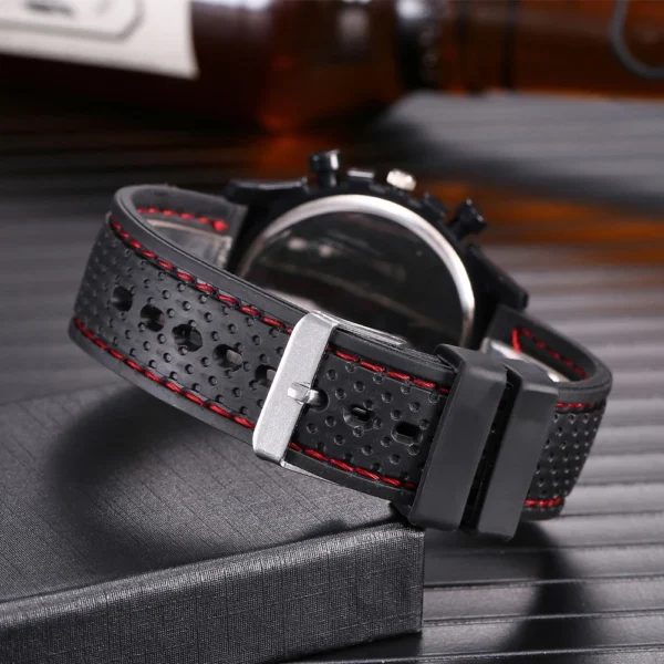 Random Men Sports Watch Silicone Strap