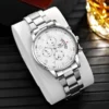 Random ZHOWE Men Steel Band Watch