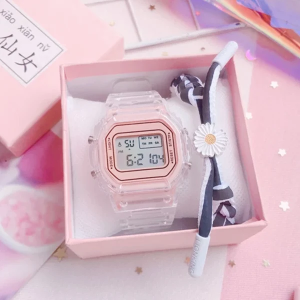 Specworld Unisex Colourful Rubber Watch