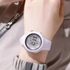 Minimalist Ladies Silicone Strap Watch