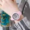 Minimalist Ladies Silicone Strap Watch
